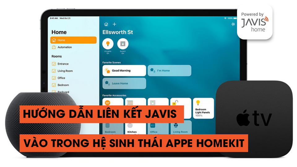 Hướng dẫn liên kết Javis với Apple Homekit