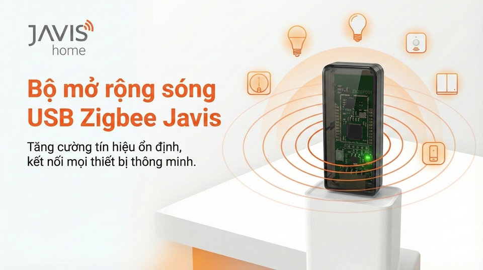 Hướng dẫn kết nối Bộ mở rộng sóng Zigbee  cải tiến mới không râu (model ZB-R01)