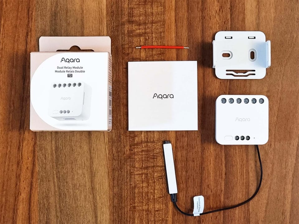 Thiết lập bộ module Aqara T2 để vừa nhận tín hiệu dry contact đầu vào vừa điều khiển 2 kênh đầu ra