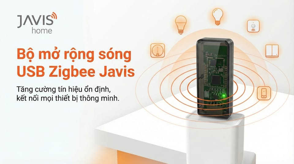 Hướng dẫn setup bộ mở rộng sóng zigbee 3.0 USB vỏ nhôm