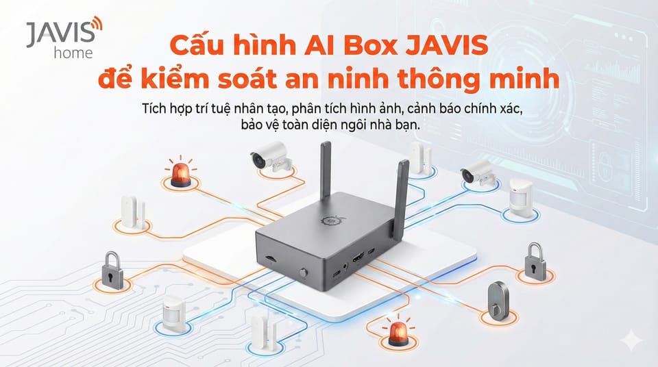 Hướng dẫn cấu hình AI box JAVIS để kiểm soát an ninh thông minh