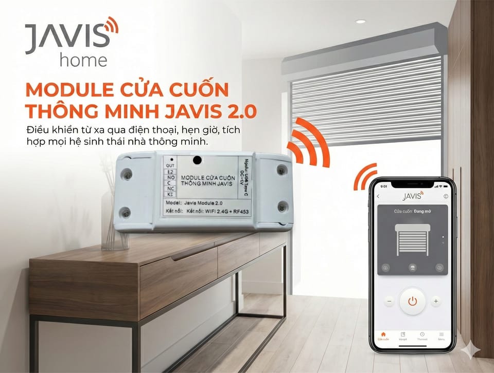 Hướng dẫn lắp đặt cấu hình module cửa  cuốn bản 1.0