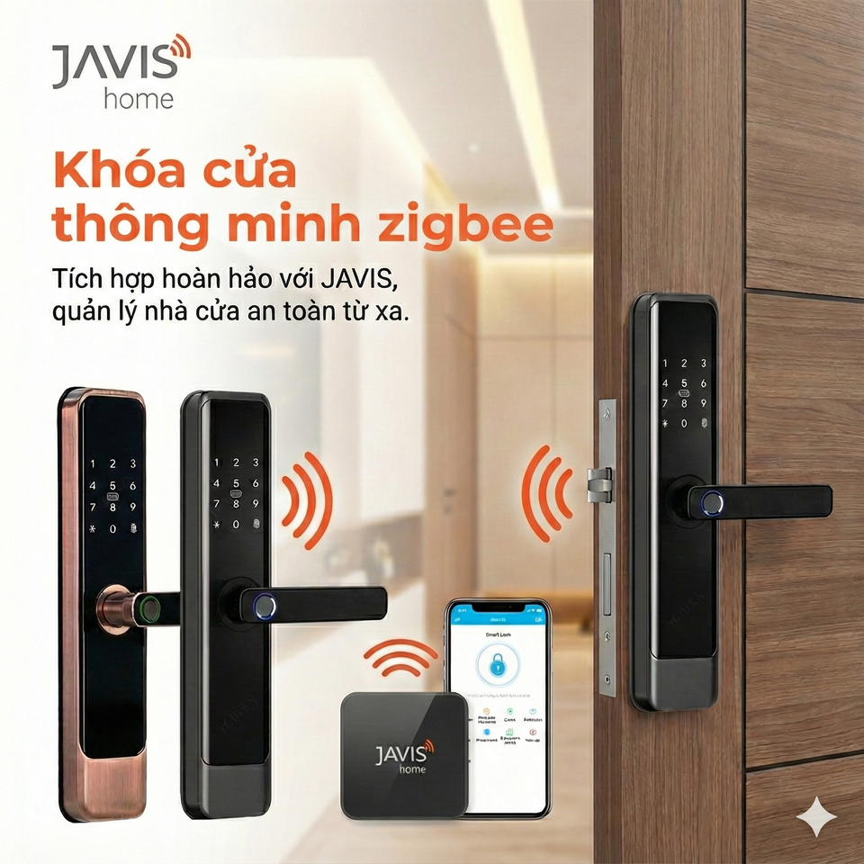 Hướng dẫn setup khóa thông minh Zigbee mã JS-SLK02 vào hệ sinh thái Javis