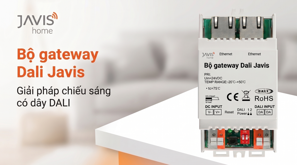 Hướng dẫn cấu hình bộ Gateway Dali Javis